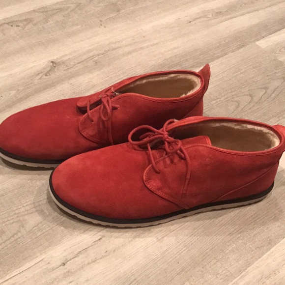 Ugg neumal Cordovan chukka boots Sz 17 and 18 - Picture 2 of 6